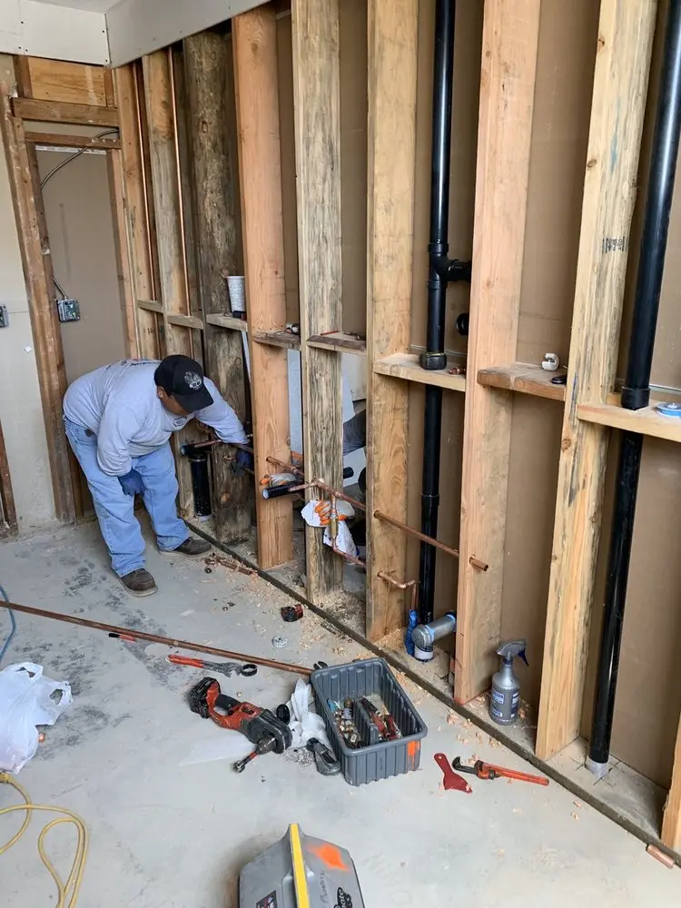 Commercial rough-in plumbing for Gas Line Repair in Conovertown